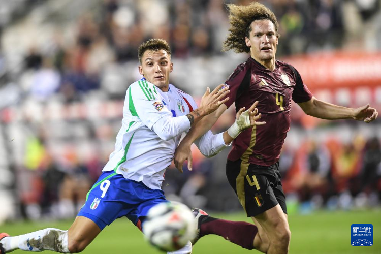 意大利队成功晋级欧国联半决赛